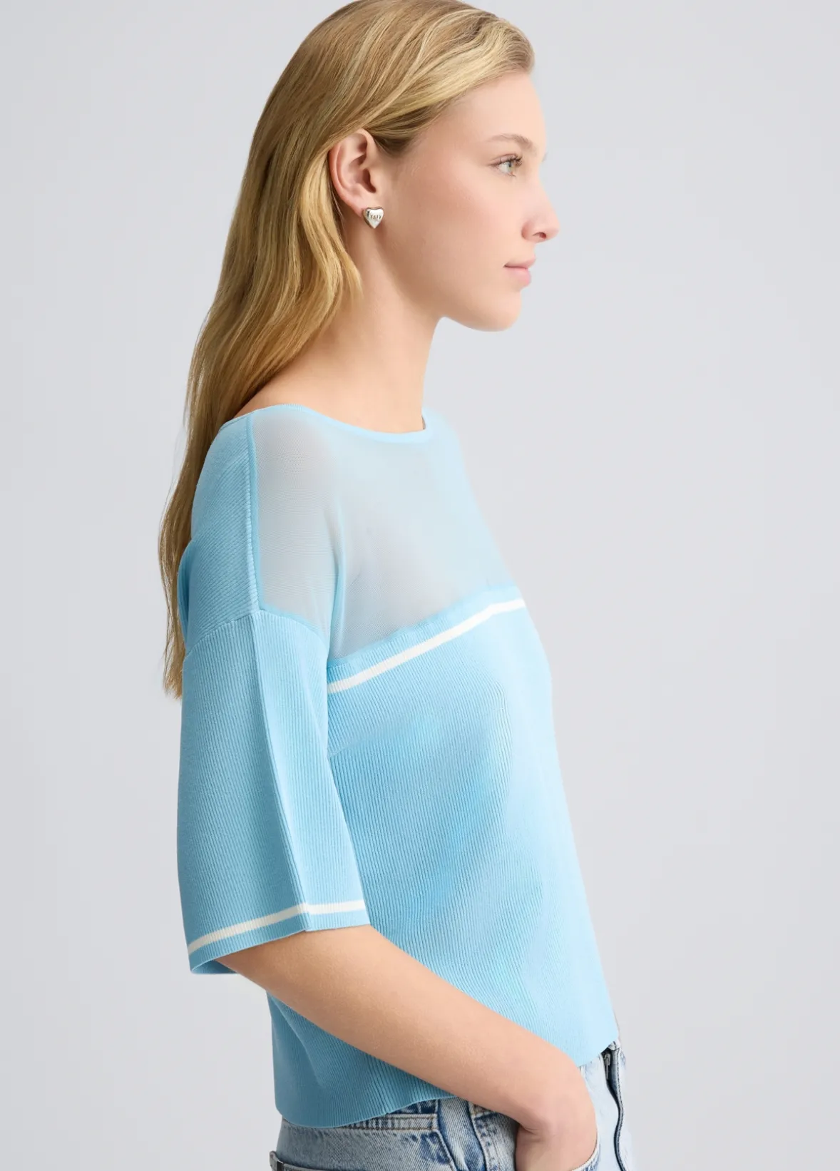 T-shirt in maglia