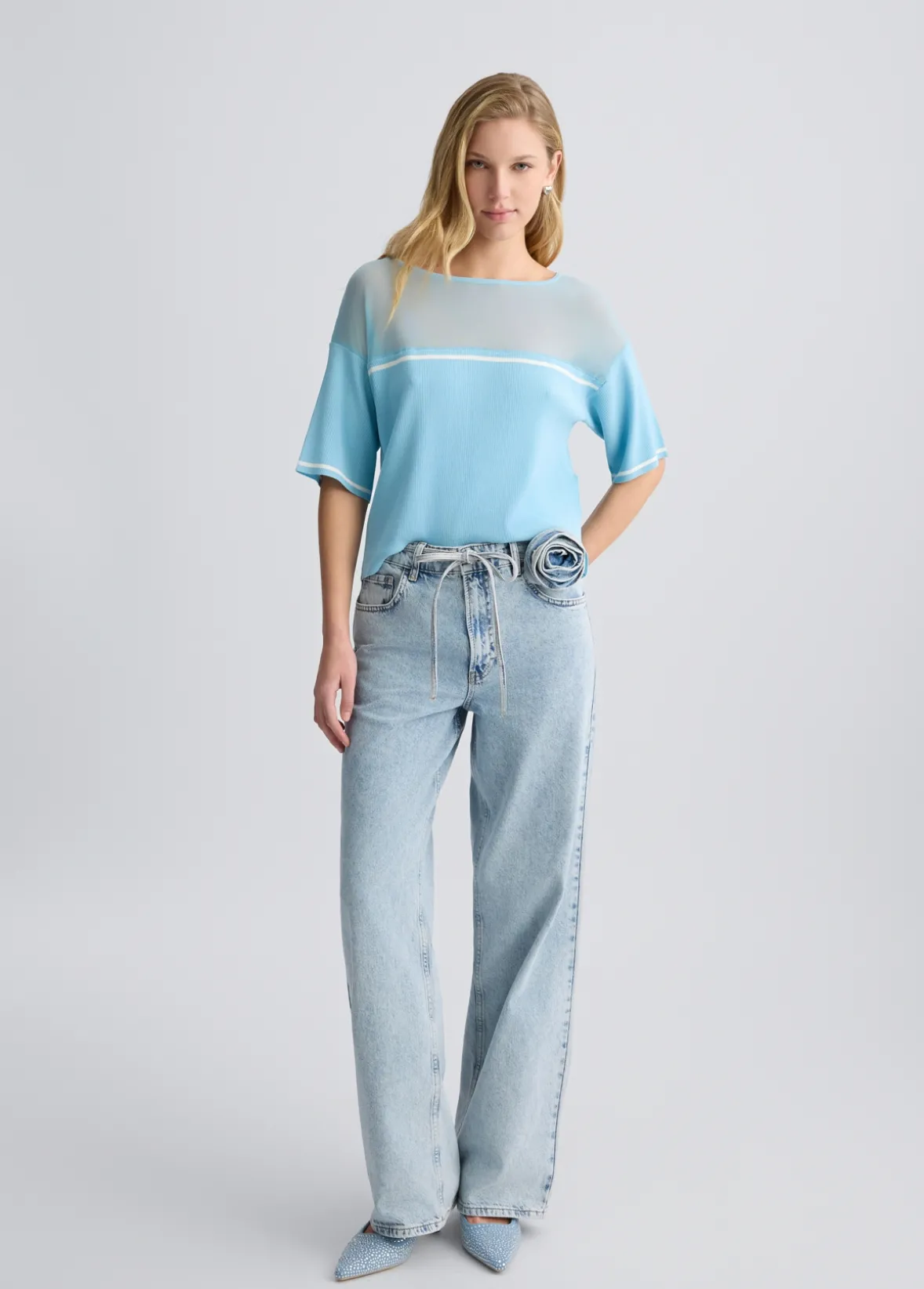 T-shirt in maglia