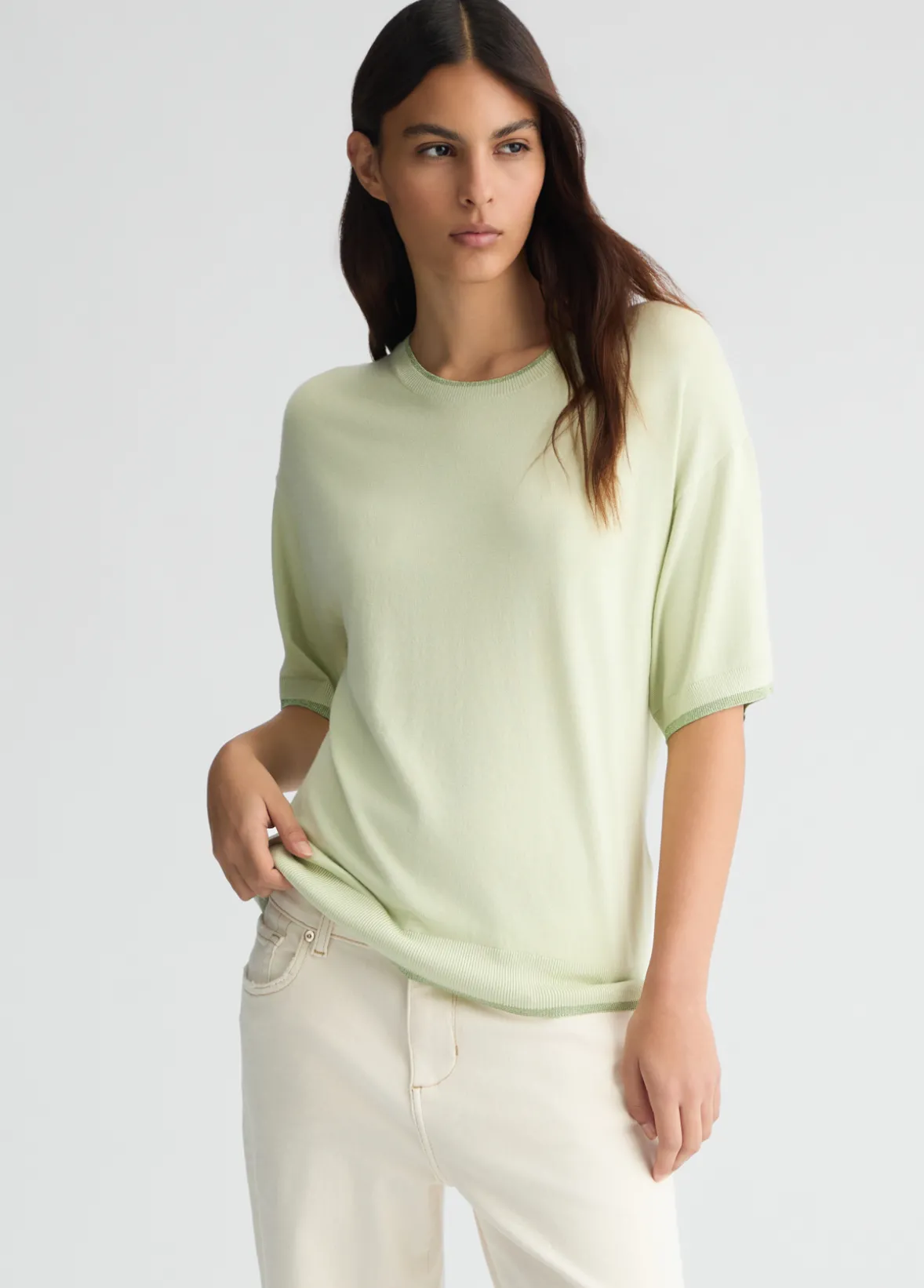 T-shirt in maglia