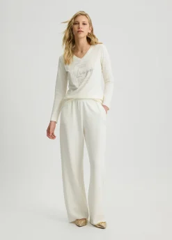 T-shirt Liu Jo Better con strass