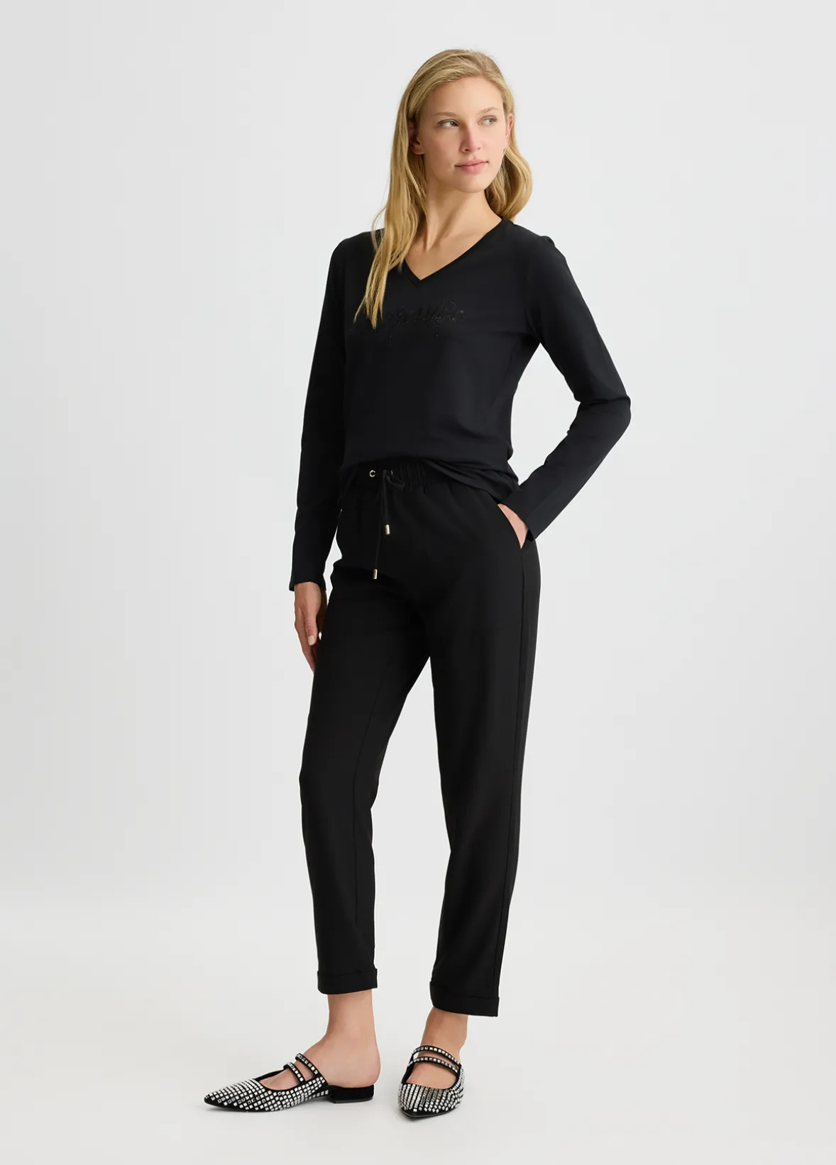 T-shirt Liu Jo Better con strass