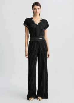 Tuta in maglia lurex®