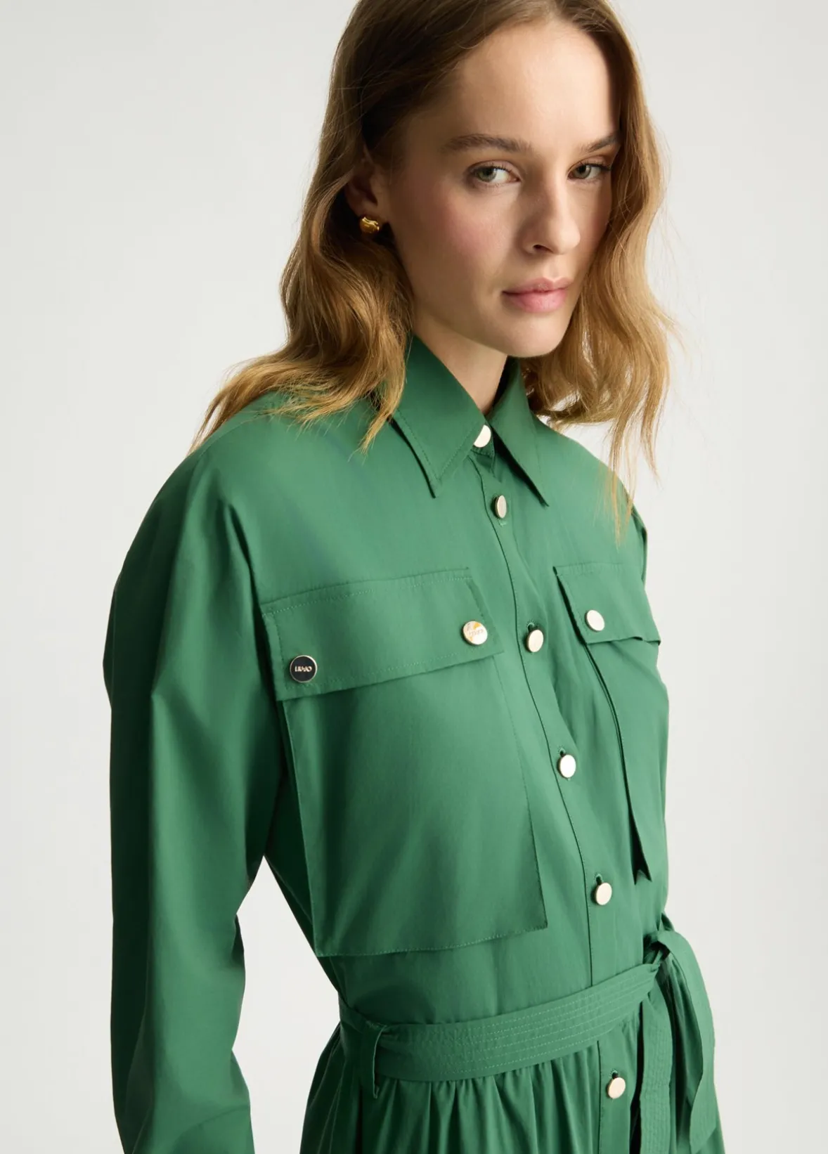 Vestito chemisier lungo