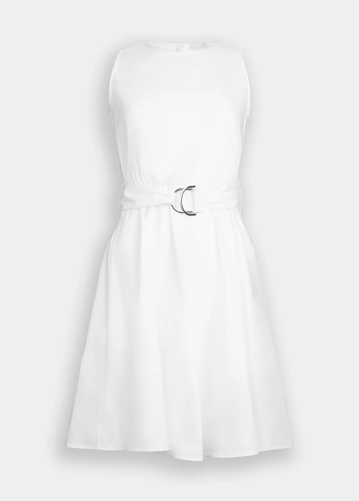 Vestito corto in popeline
