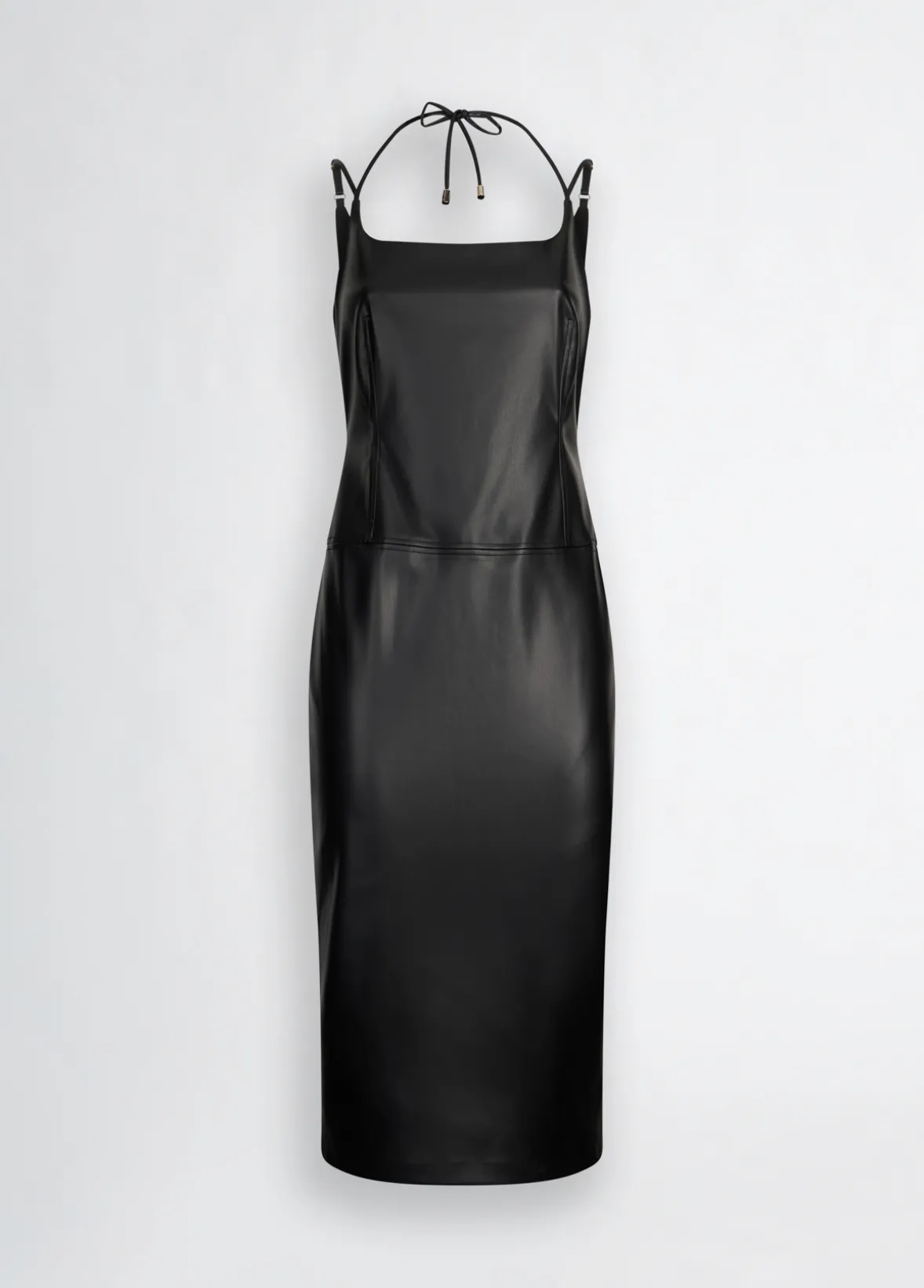 Vestito in tessuto spalmato