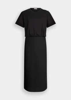 Vestito lungo con bottoni