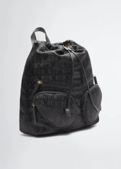 Zaino in nylon jacquard