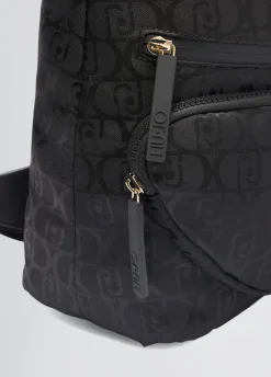 Zaino in nylon jacquard