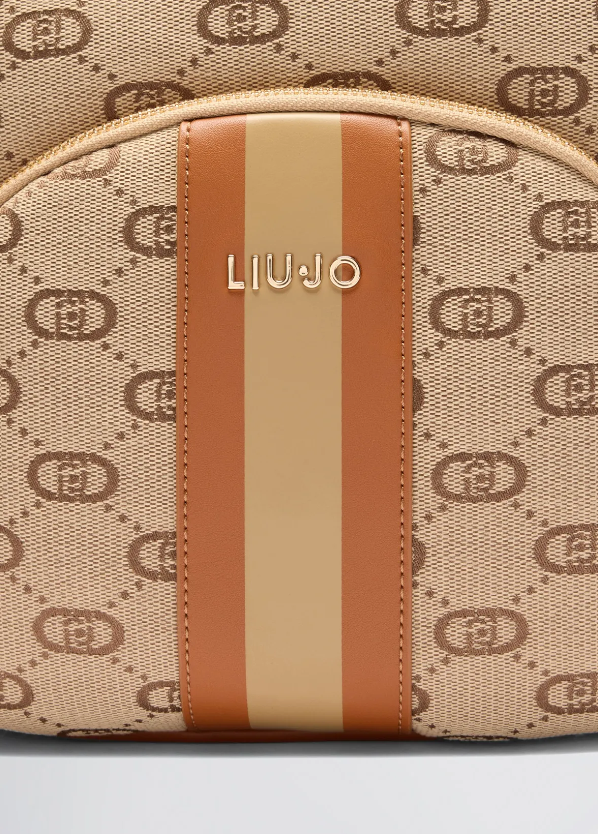 Zaino jacquard con pochette